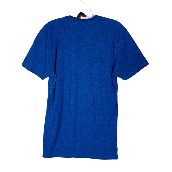 Superman Blue Crew Neck TShirt Mens Size S DC Comics Graphic Tee Dad Gift New - Picture 2 of 6